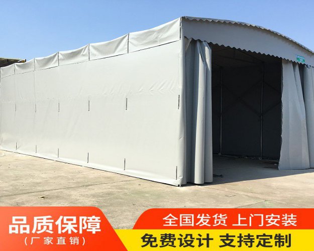 物流園發(fā)貨用雨棚